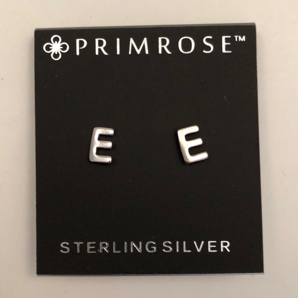 Primrose “E” Earrings - image 1